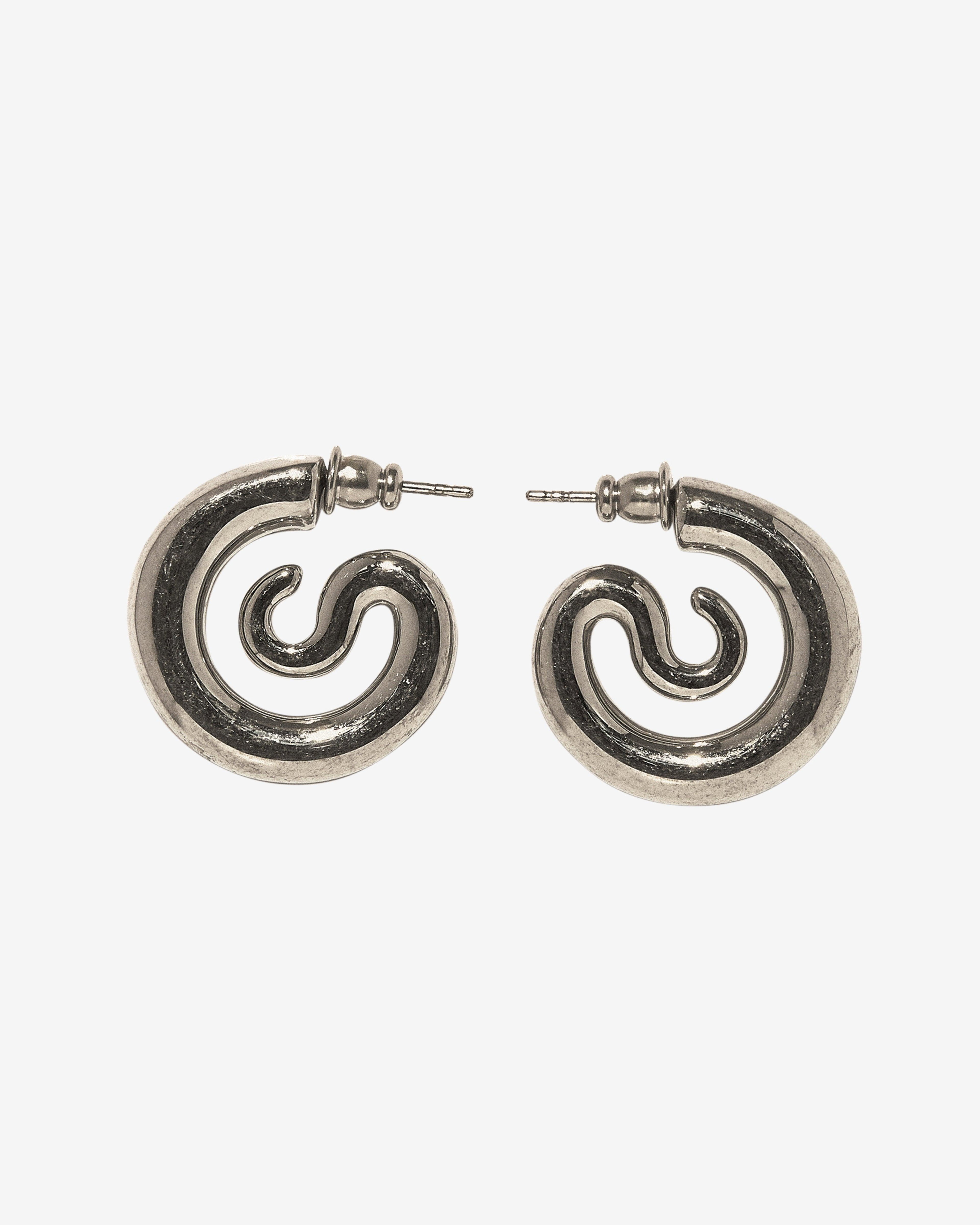 Panconesi - Serpent Hoops Extra Small - (Silver) by PANCONESI