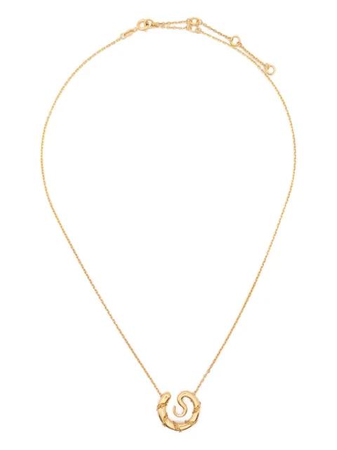 Serpent Medallion chain necklace by PANCONESI