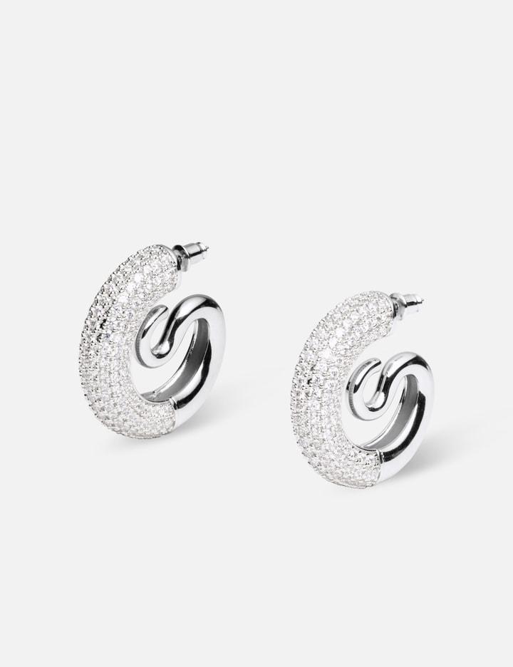 Small KISMET SERPENT HOOPS by PANCONESI