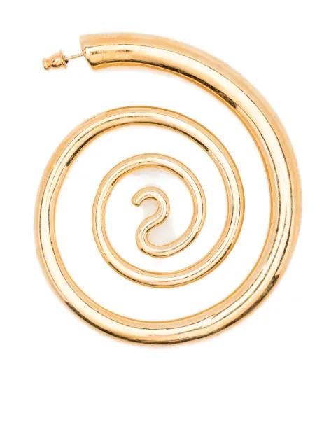 Spiral Serpent earrings by PANCONESI