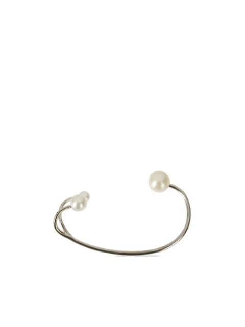 Three Point pearl ear cuff by PANCONESI