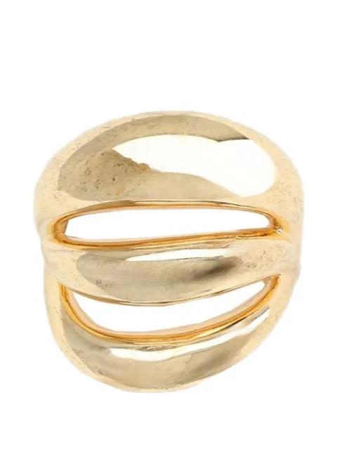 Triptych Blow Up cut-out ring by PANCONESI