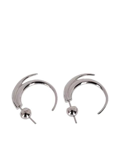 Vortice curved earrings by PANCONESI
