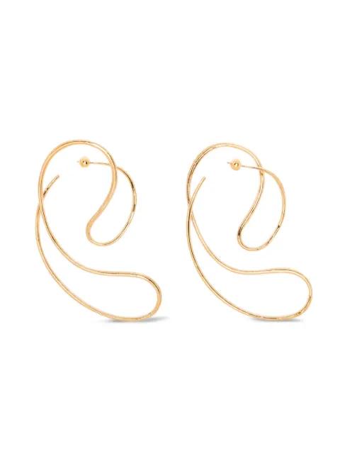 ball drop earrings by PANCONESI