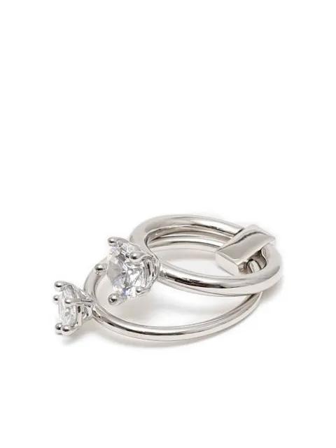 double-rings (pack of two) by PANCONESI