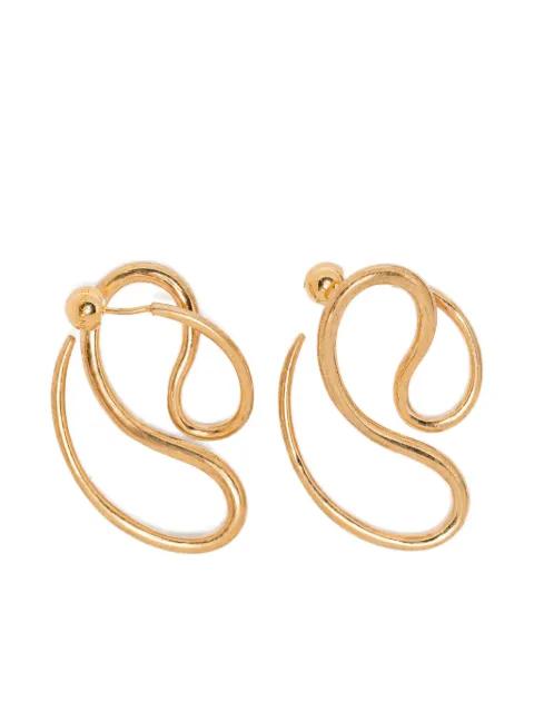 sculptural earrings by PANCONESI