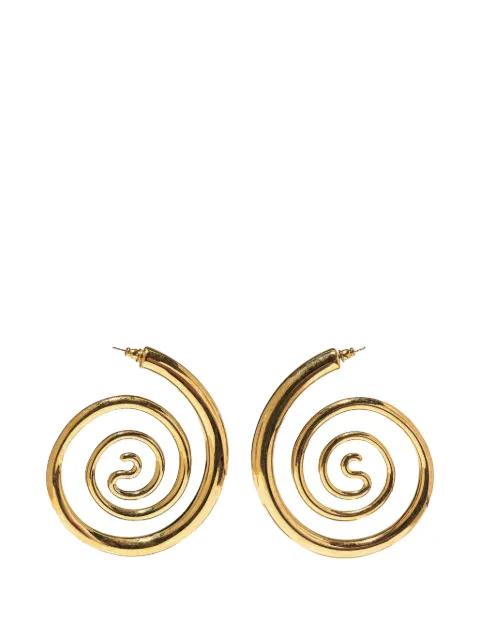 spiral earrings by PANCONESI