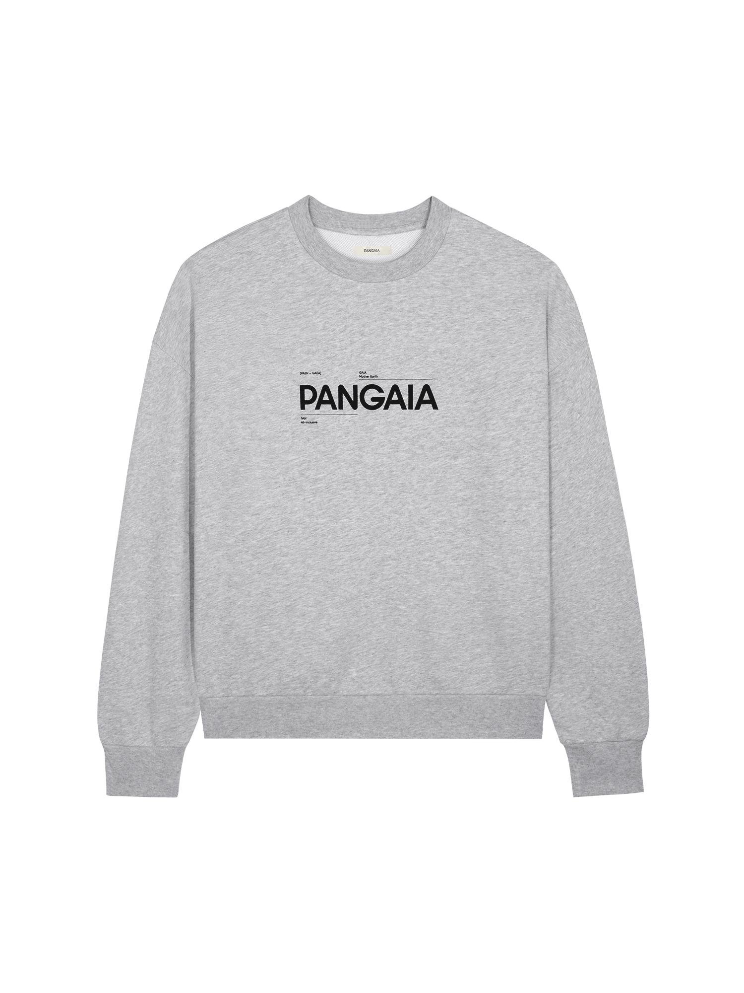 365 Midweight Definition Sweatshirt—grey-marl by PANGAIA