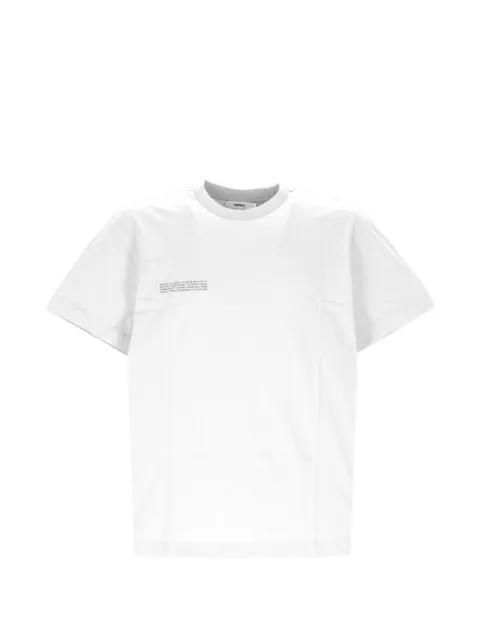 365 crew-neck text-print T-shirt by PANGAIA