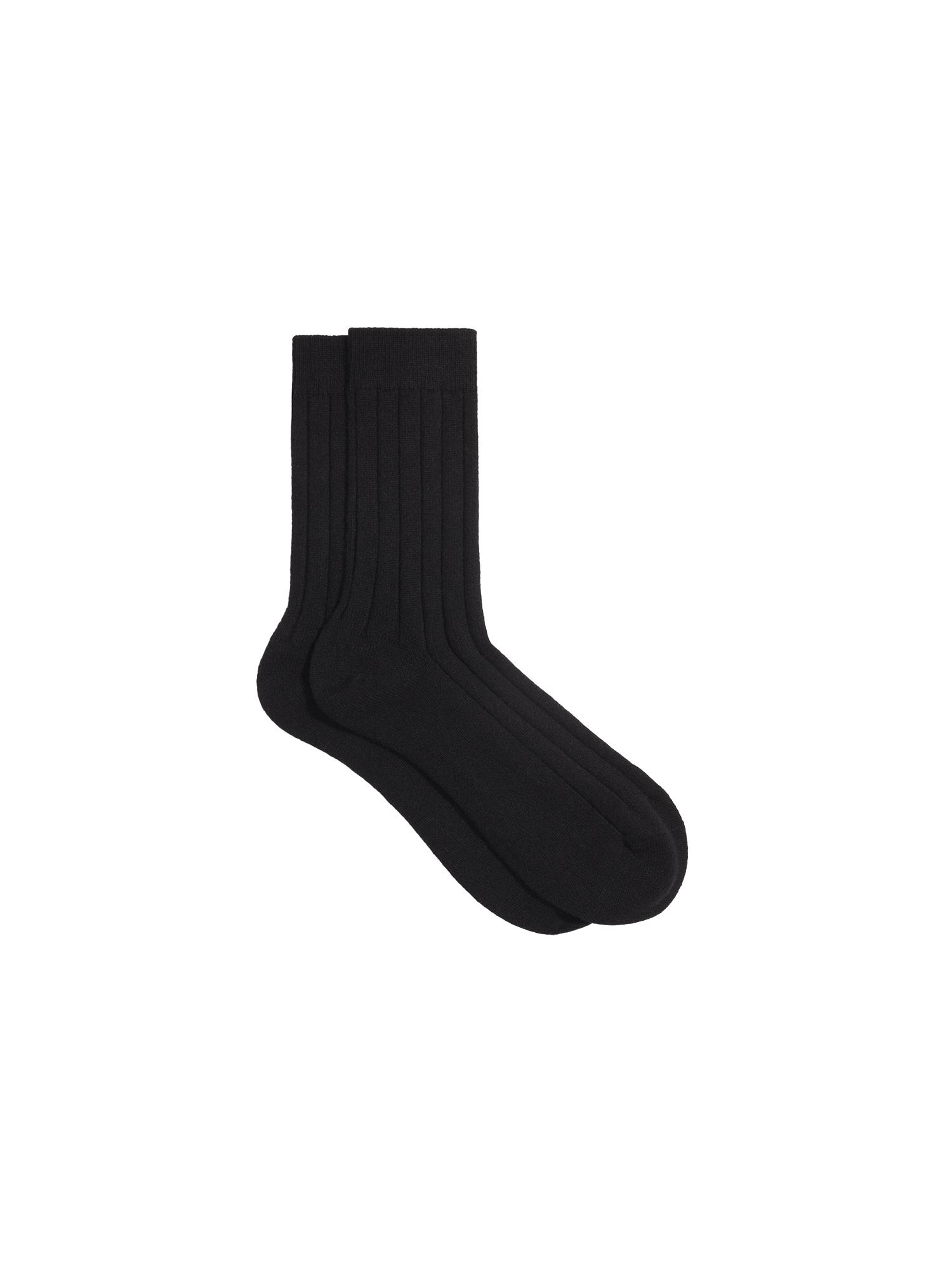 Archive Cashmere Ribbed Socks by PANGAIA