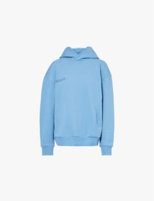 Logo-print relaxed-fit cotton-jersey hoody by PANGAIA