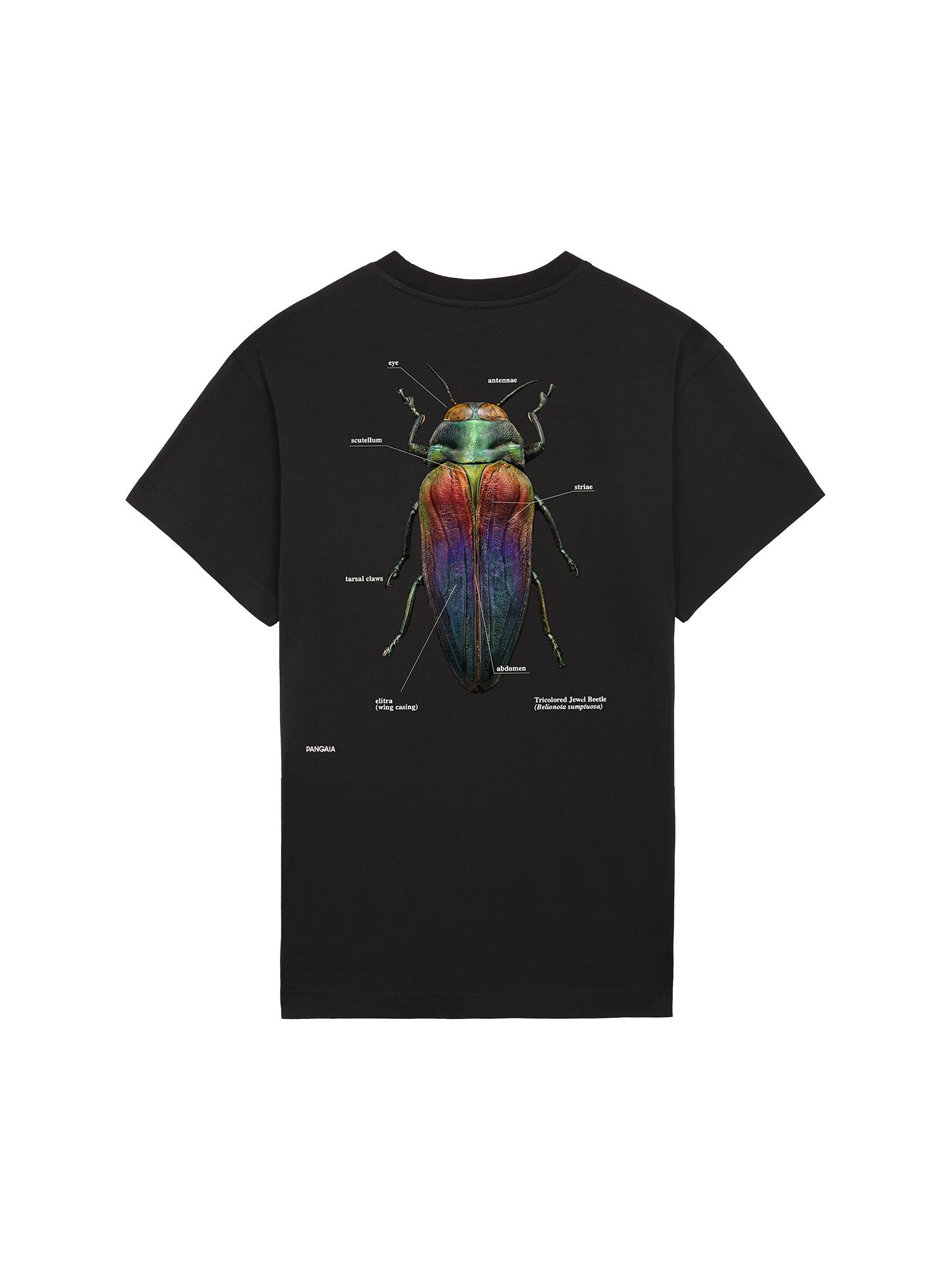 PANGAIA X Levon Biss Tricolored Jewel Beetle T-shirt— by PANGAIA PANGAIA X Levon Biss Tricolored Jewel Beetle T-shirt— by PANGAIA