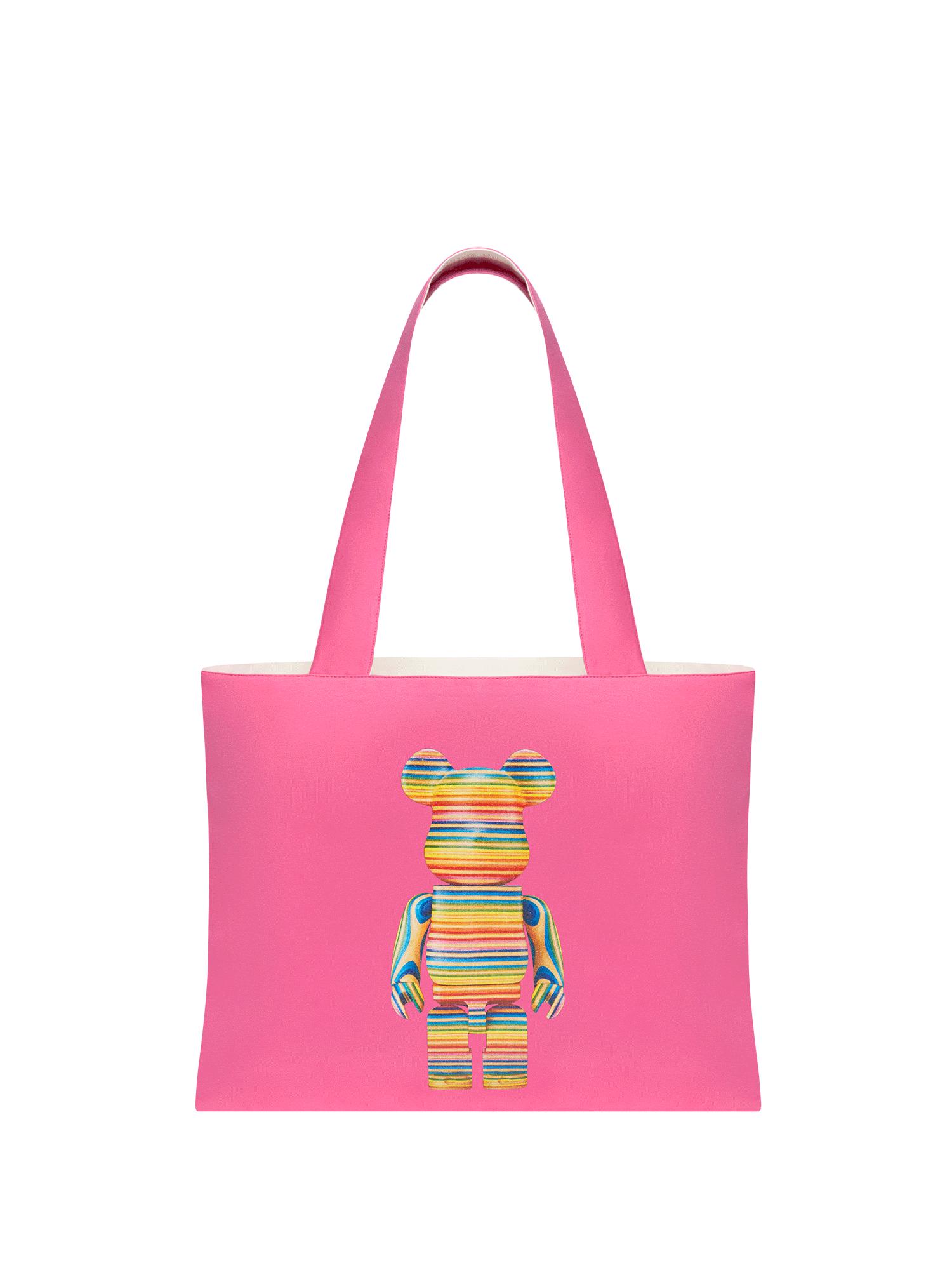 Pangaia x Haroshi BE@RBRICK™ Tote Bag by PANGAIA