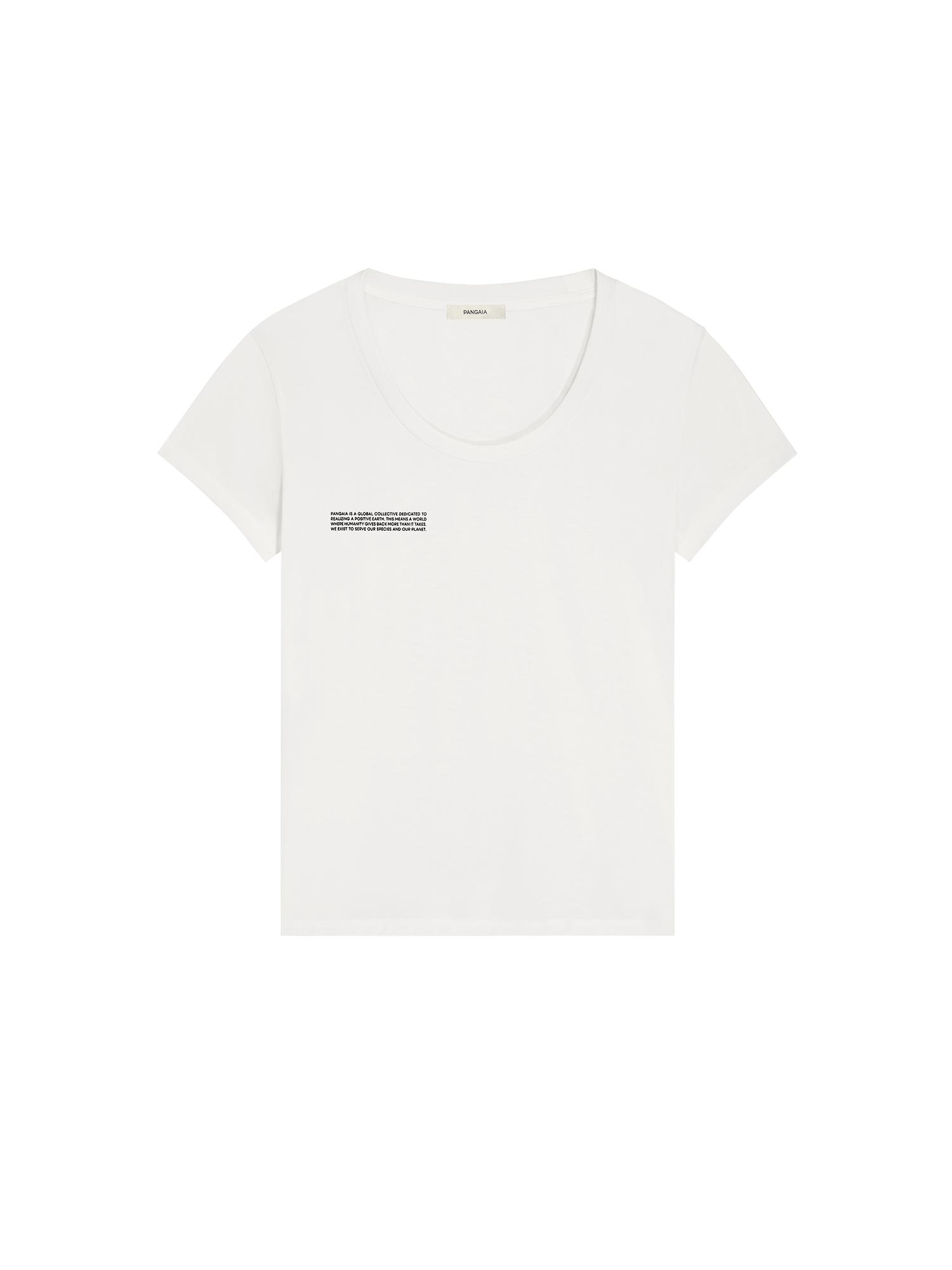 Womens 365 Lightweight Scoop Neck T-Shirt - Off by PANGAIA