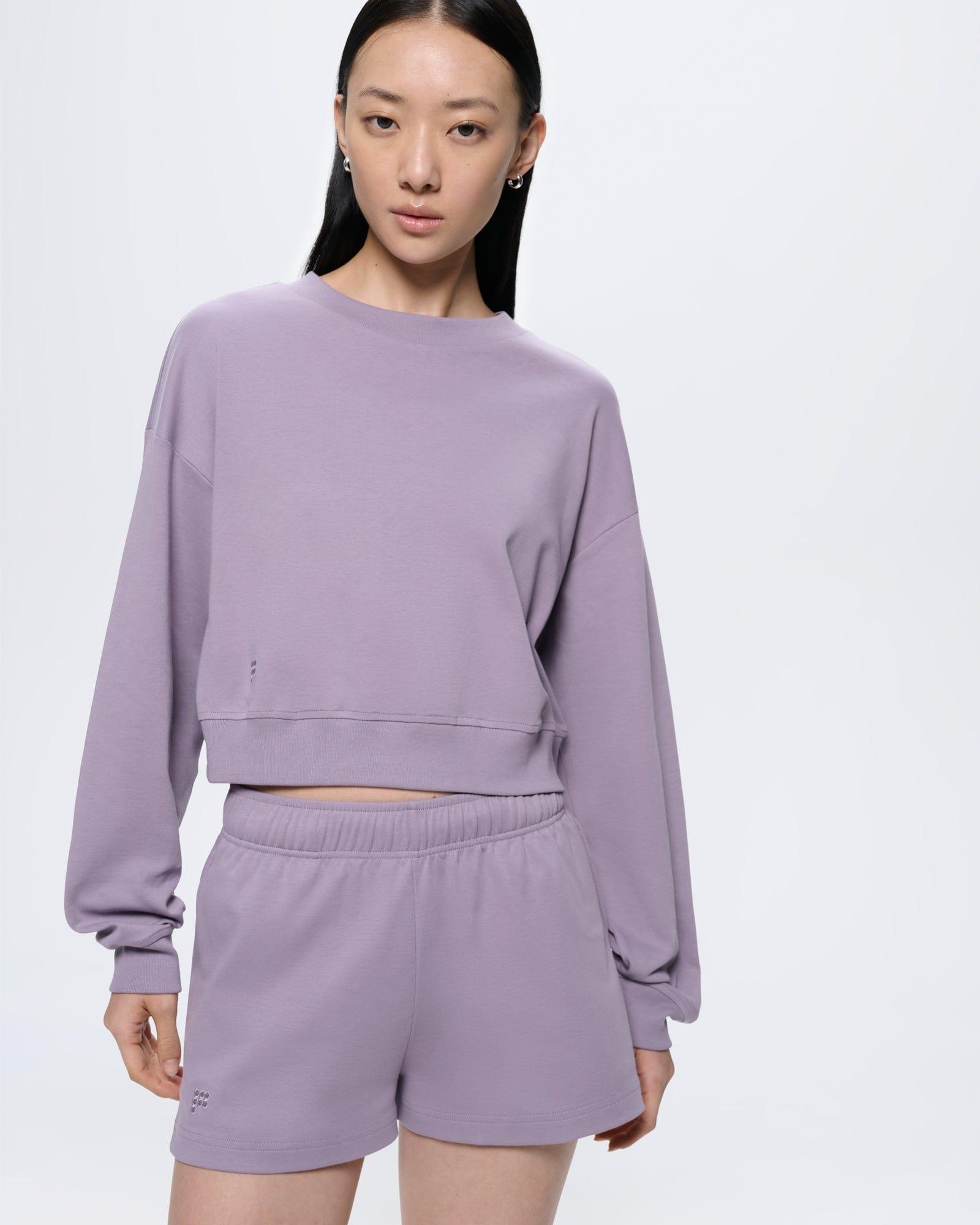 Womens Cropped Sweatshirt by PANGAIA