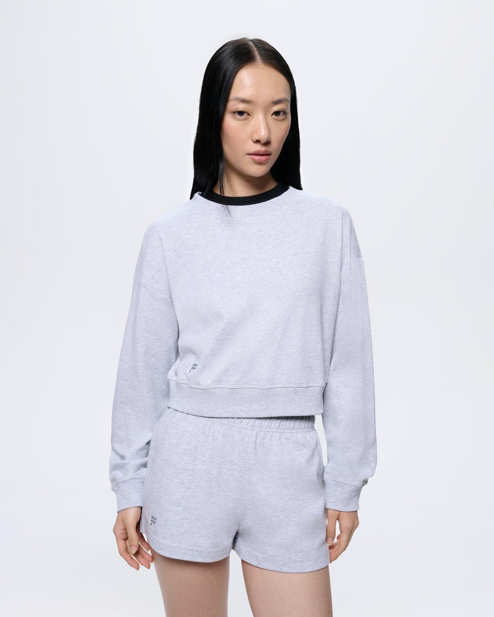 Womens Cropped Sweatshirt by PANGAIA