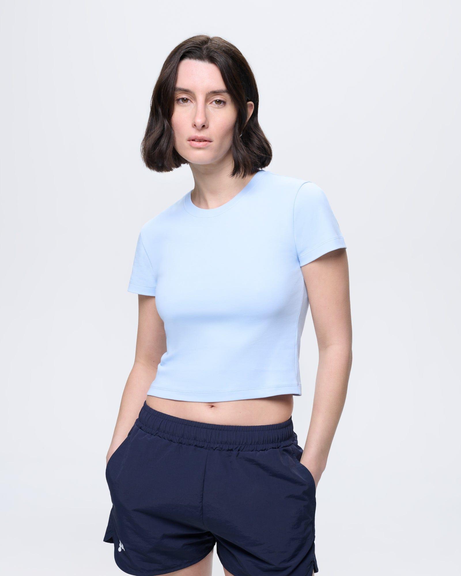 Womens Cropped T-Shirt by PANGAIA