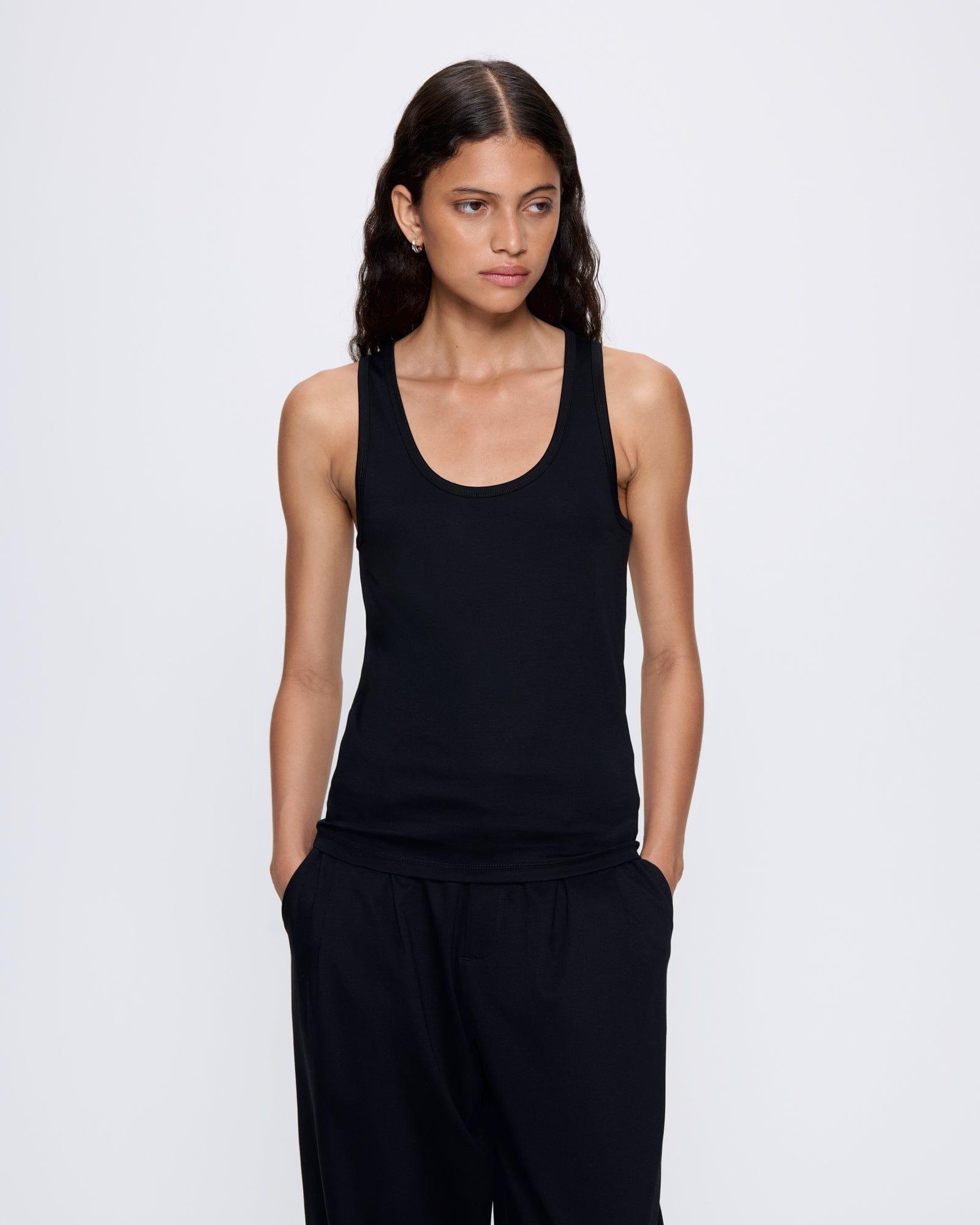 Womens Interlock Tank Top by PANGAIA