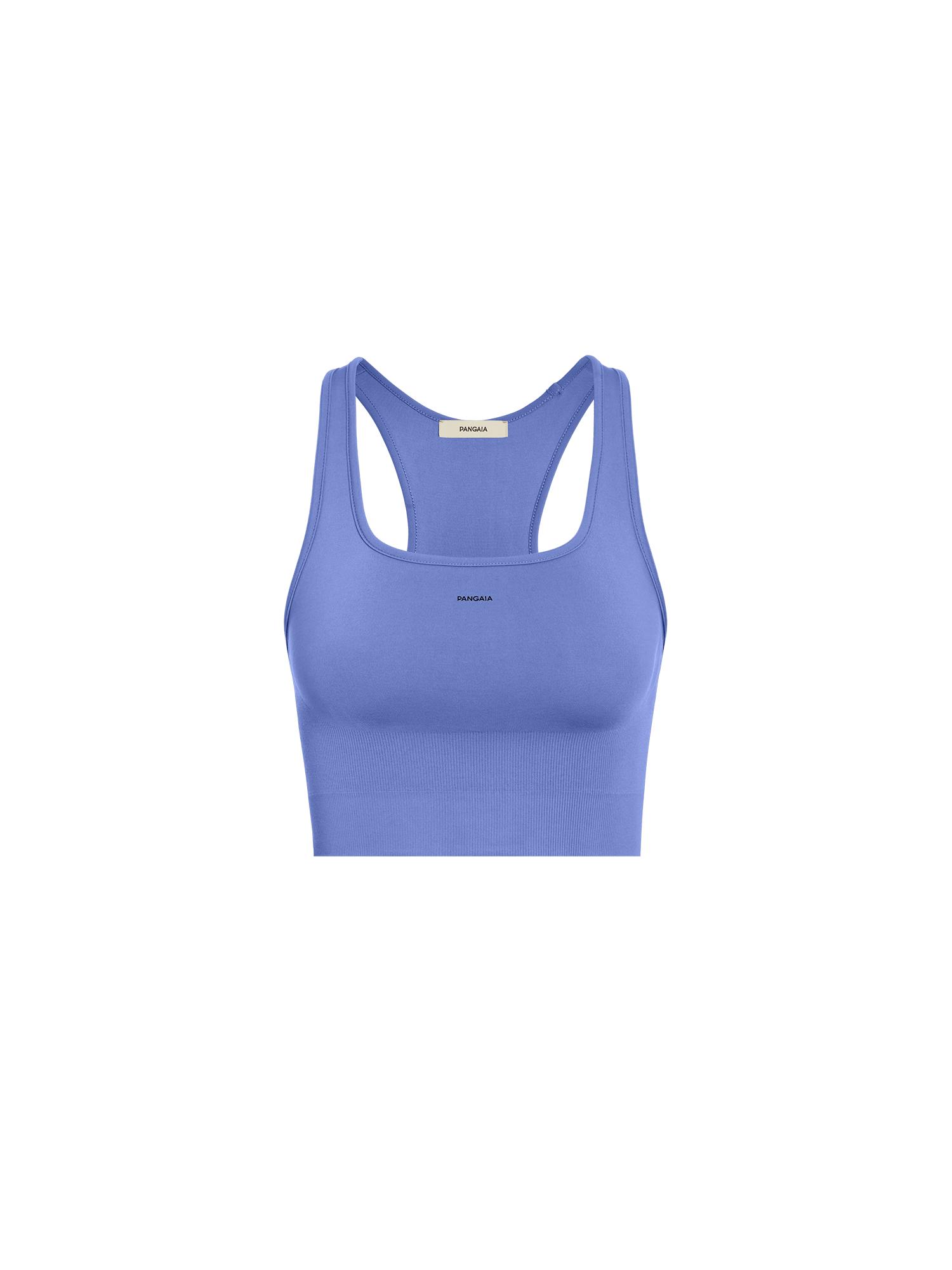 Women's Purple Plant-stretch Compressive Sports Bra | PANGAIA by PANGAIA