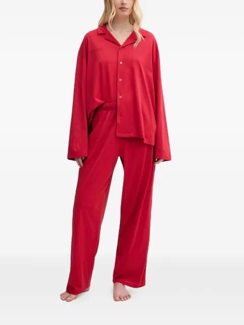 button-up nightwear set (set of two) by PANGAIA