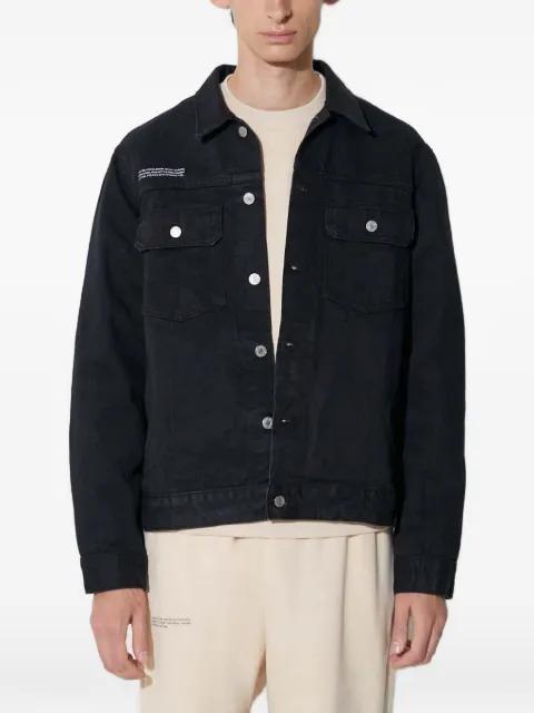 buttoned denim jacket by PANGAIA