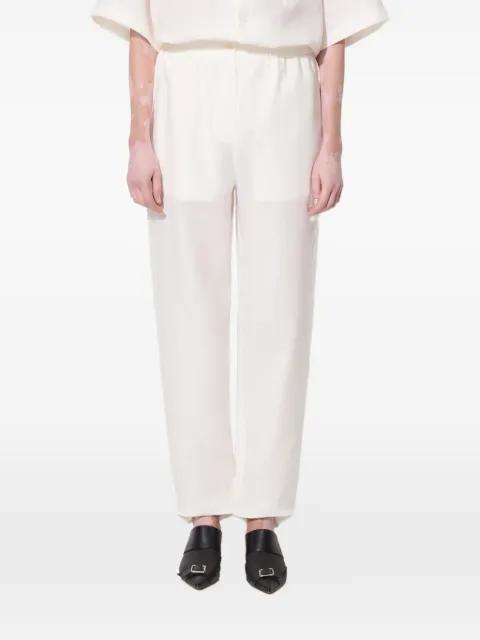 elastic-waist  trousers by PANGAIA