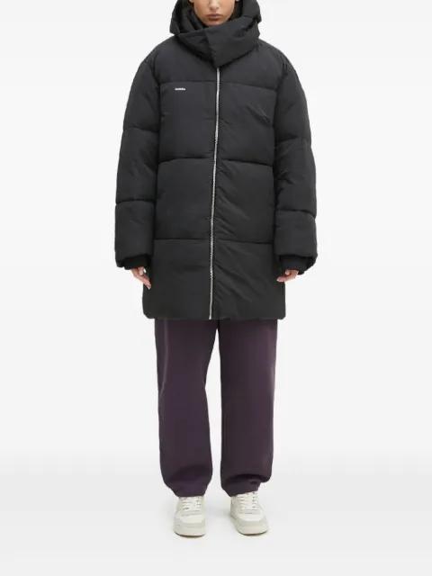 hoodied puffer jacket by PANGAIA