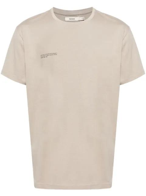 logo-print organic-cotton T-shirt by PANGAIA