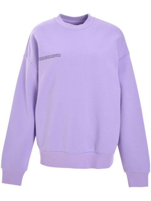 logo-print sweatshirt by PANGAIA