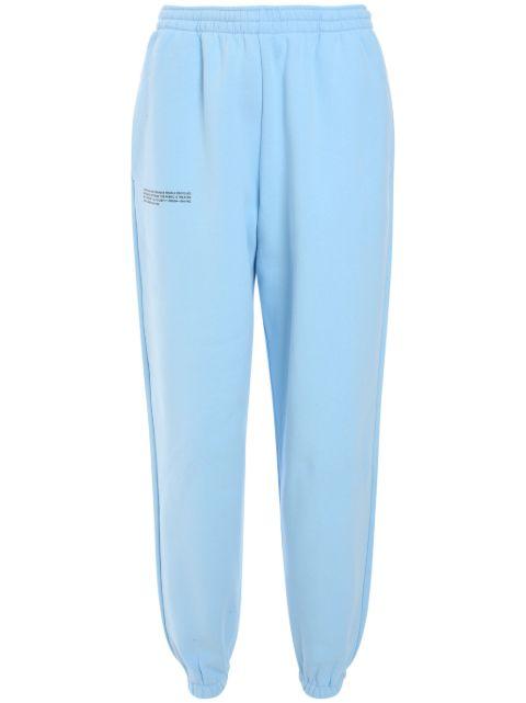 logo-print track pants by PANGAIA