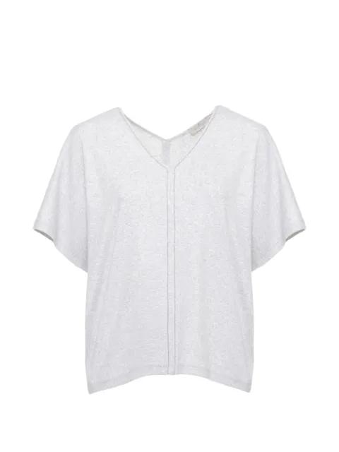 V-neck short-sleeve T-shirt by PANICALE