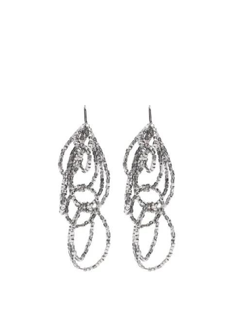 beaded earrings by PANICALE