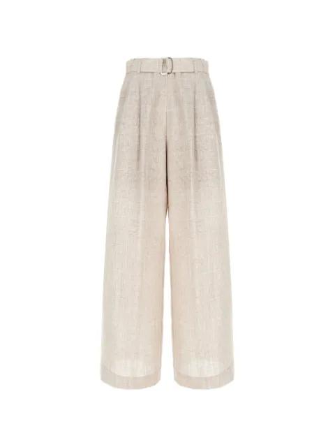 belted trousers by PANICALE