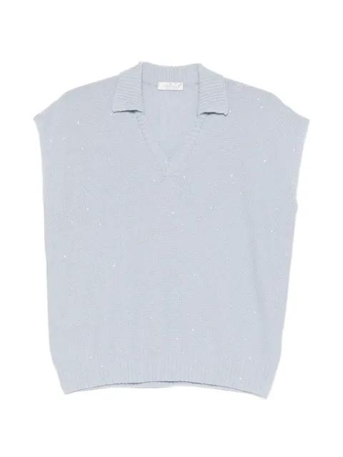 embellished top by PANICALE