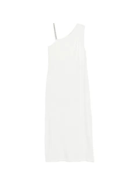 one-shoulder midi dress by PANICALE