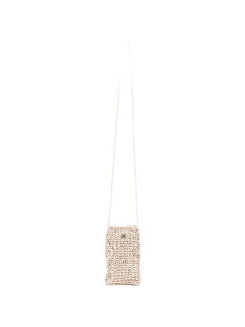 sequin-embellished cross body bag by PANICALE