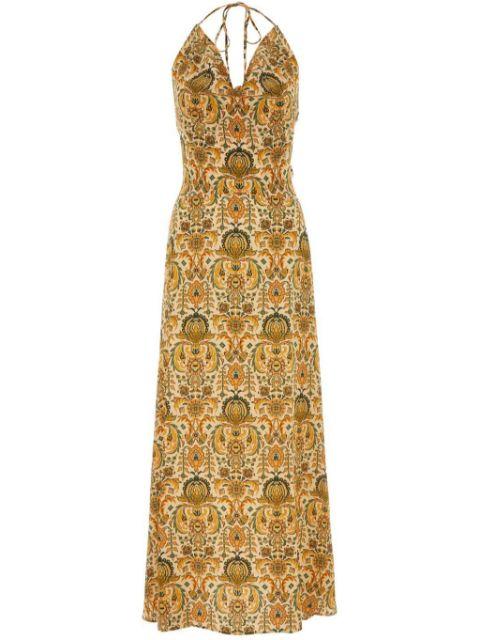 Rosy maxi dress by PANTAMOLLE