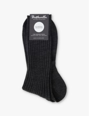 Laburnum branded wool-blend socks by PANTHERELLA