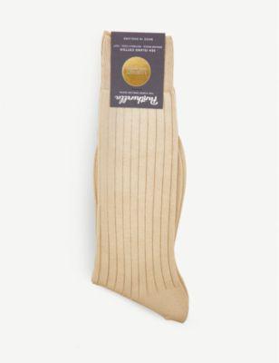 Sea Island Cotton Socks by PANTHERELLA