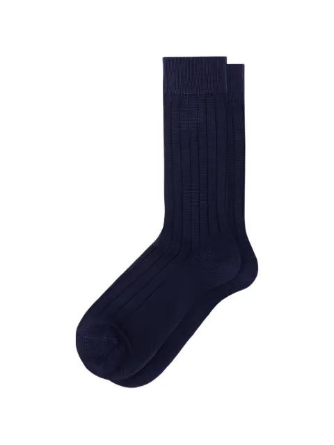 Tabitha ribbed-knit socks by PANTHERELLA