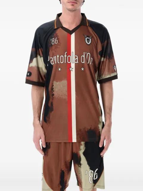 x Thebe Magugu short-sleeves T-shirt by PANTOFOLA D'ORO