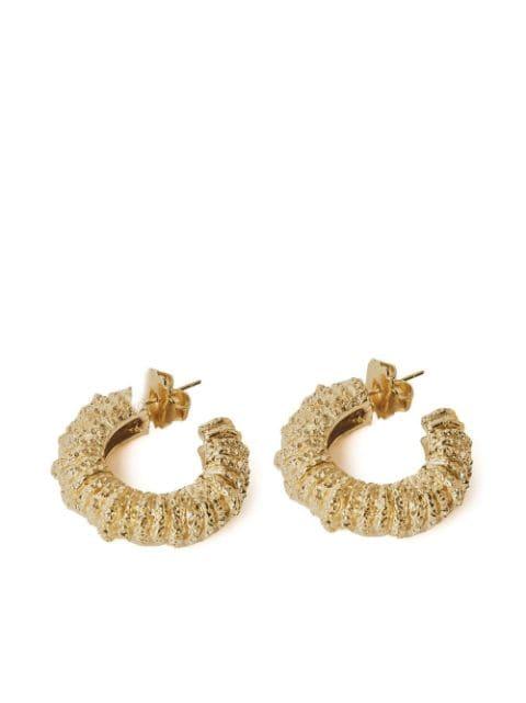 Amulet golden earrings by PAOLA SIGHINOLFI