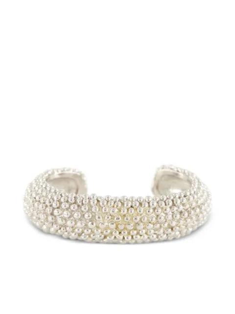 Palini beaded cuff bracelet by PAOLA SIGHINOLFI