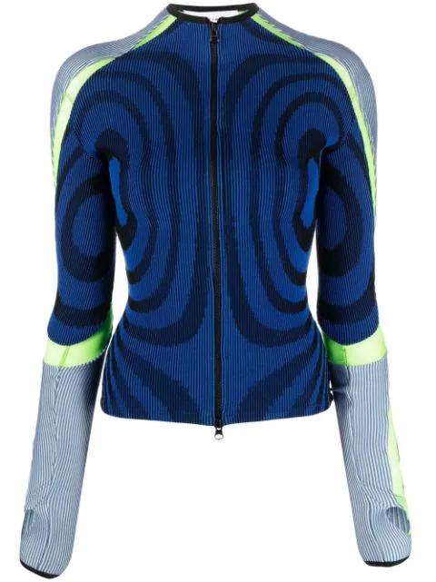 Vortex knit jacket by PAOLINA RUSSO
