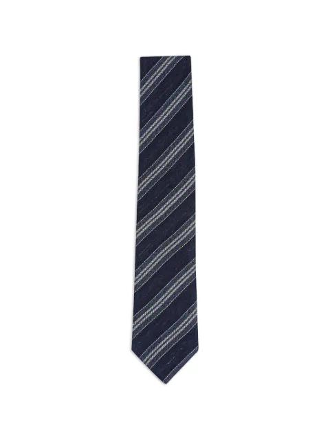 diagonal-stripe tie by PAOLO ALBIZZATI