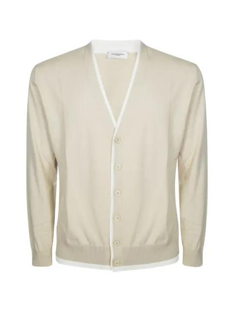 V-neck cardigan by PAOLO PECORA