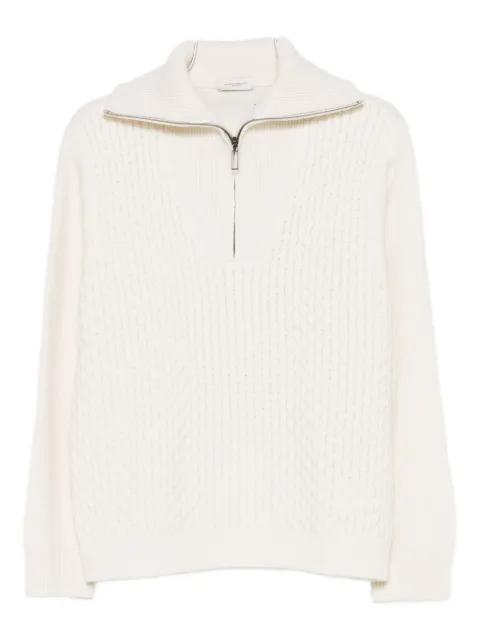cable-knit jumper by PAOLO PECORA