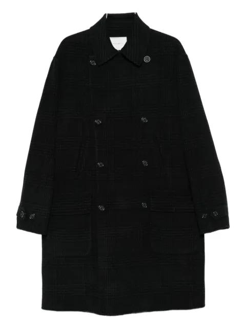 checkered coat by PAOLO PECORA