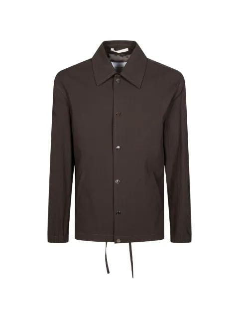 collared jacket by PAOLO PECORA