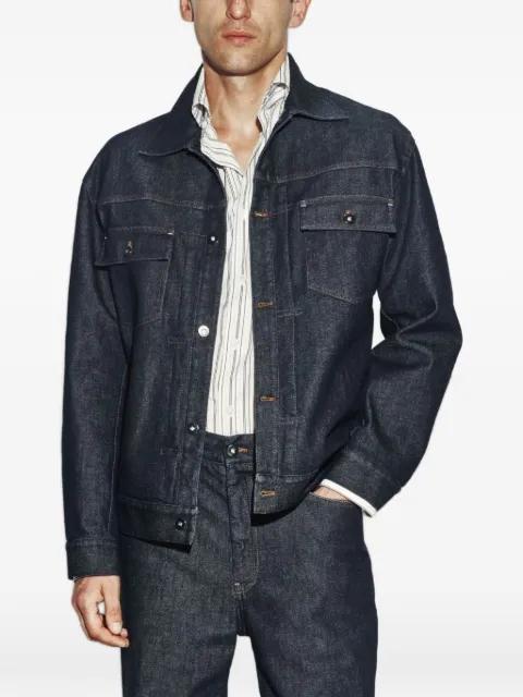 denim jacket by PAOLO PECORA